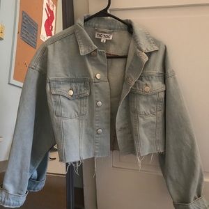 Laura’s Boutique Cropped Jean Jacket